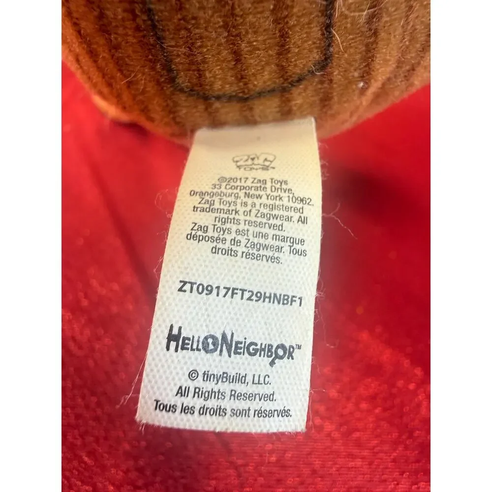 Hello Neighbor Mr Peterson Plush Toy Kid Friendly Horror Game Gift HTF